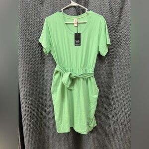 Smash + Tess Rebecca Shorty Wrap Dress in Smash Sage